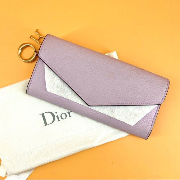 Diorissimo leather wallet