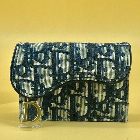 Dior SADDLE FLAP CARD HOLDER