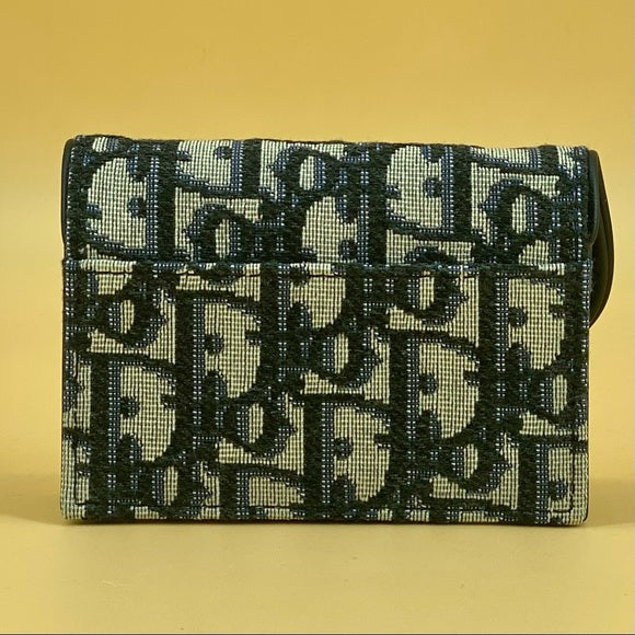 Dior SADDLE FLAP CARD HOLDER