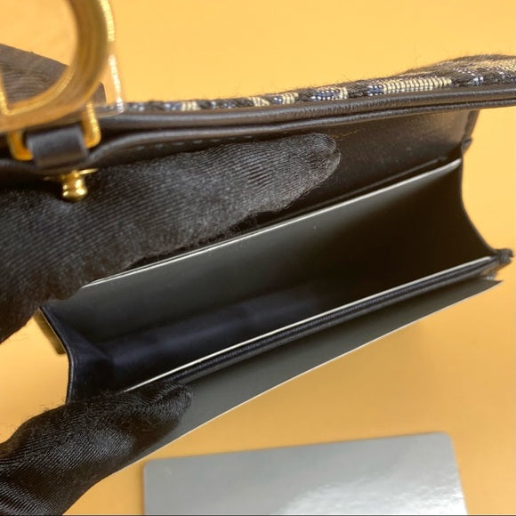 Dior SADDLE FLAP CARD HOLDER