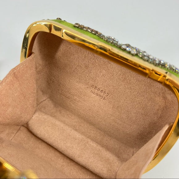 Alexander McQueen crystal two-way bag