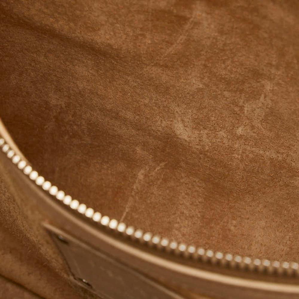 Beige Leather Prada Handbag