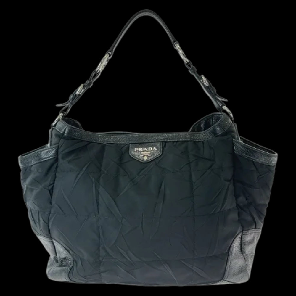 Black Canvas Prada Tessuto