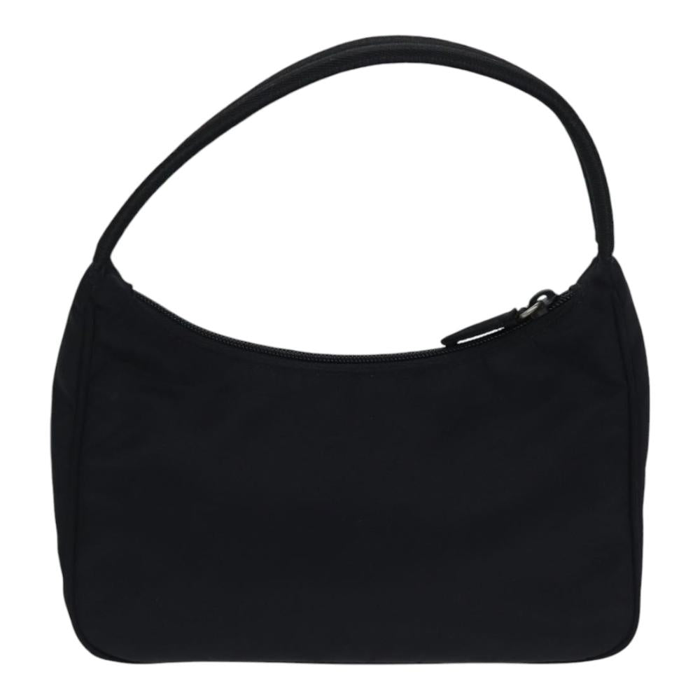Black Fabric Prada Handbag