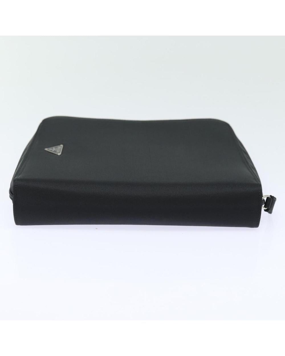 Black Nylon Prada Pouch