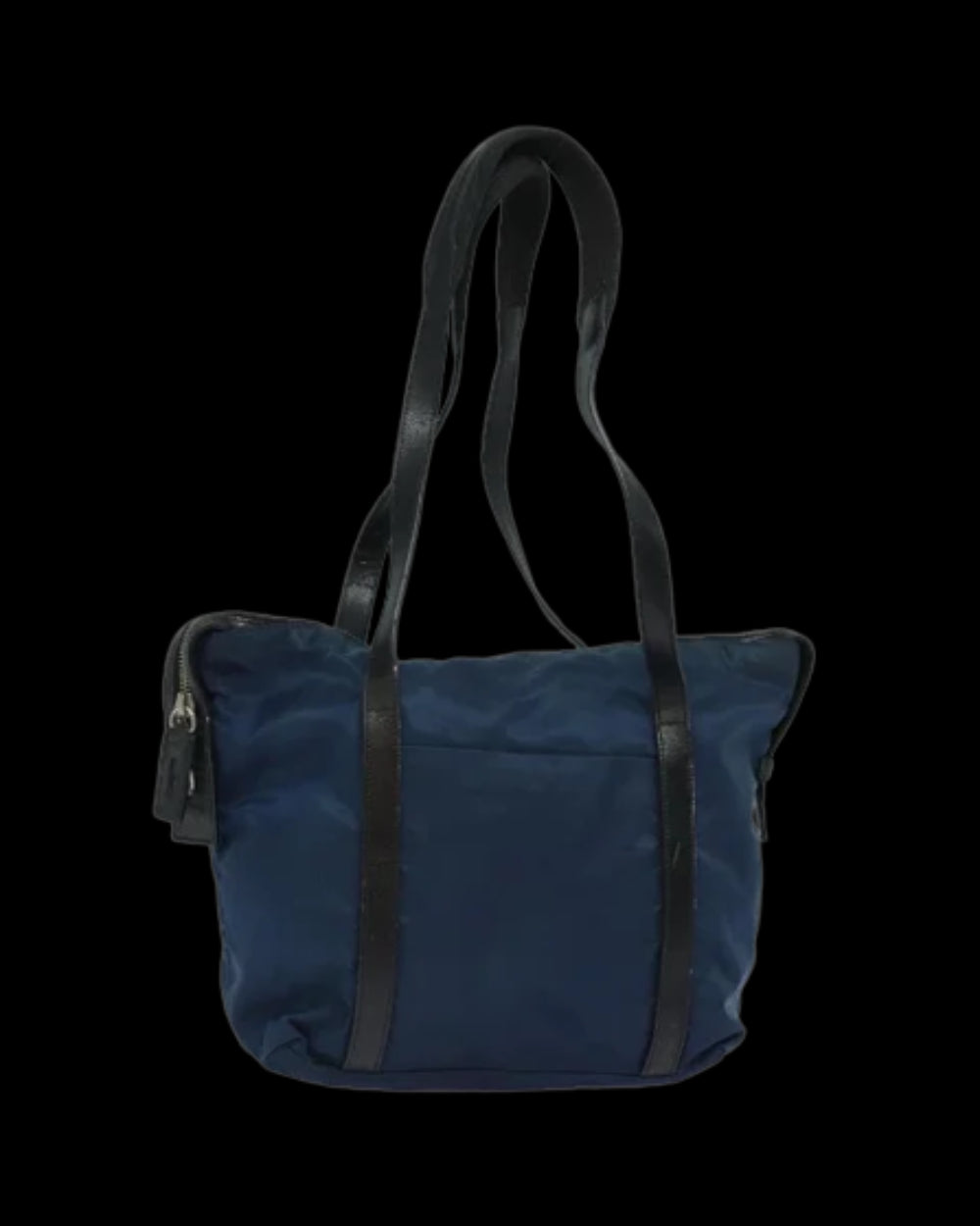 Blue Nylon Prada Shoulder Bag