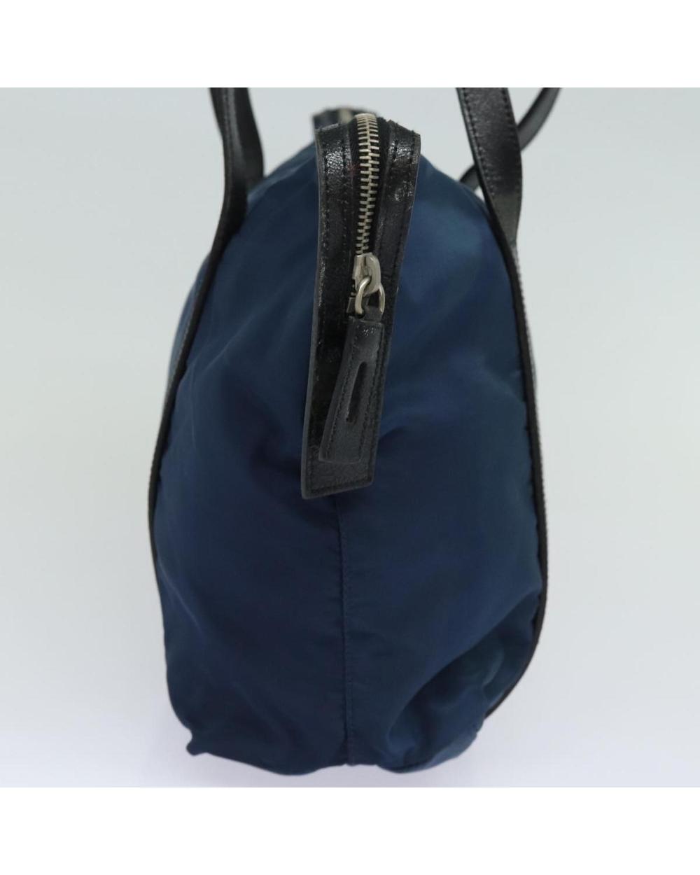 Blue Nylon Prada Shoulder Bag