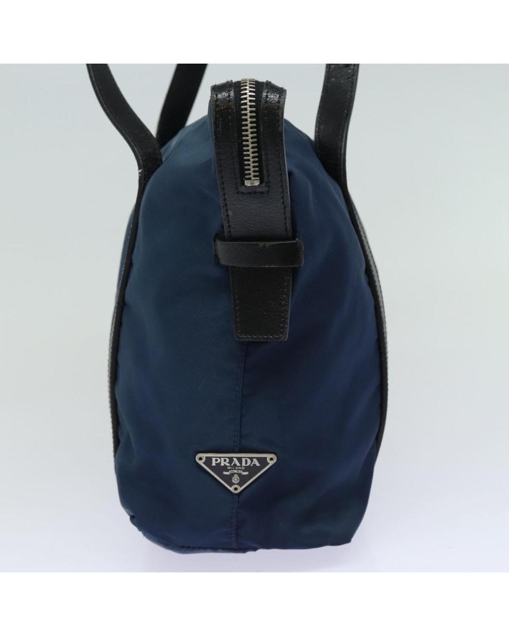 Blue Nylon Prada Shoulder Bag