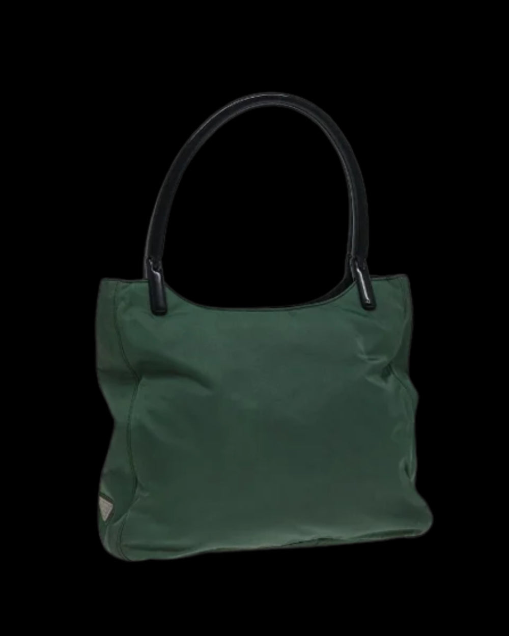 Green Nylon Prada Handbag