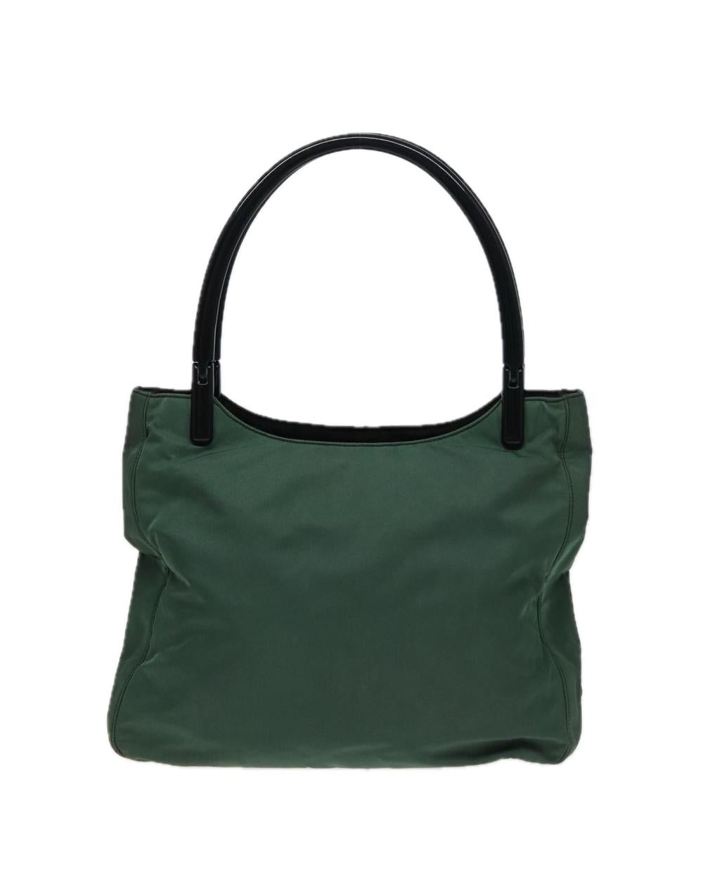 Green Nylon Prada Handbag