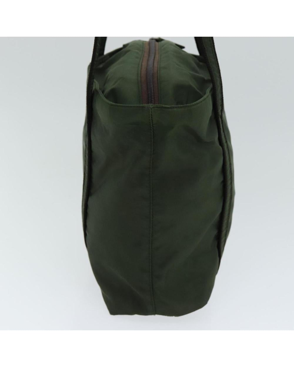 Green Nylon Prada Shoulder Bag