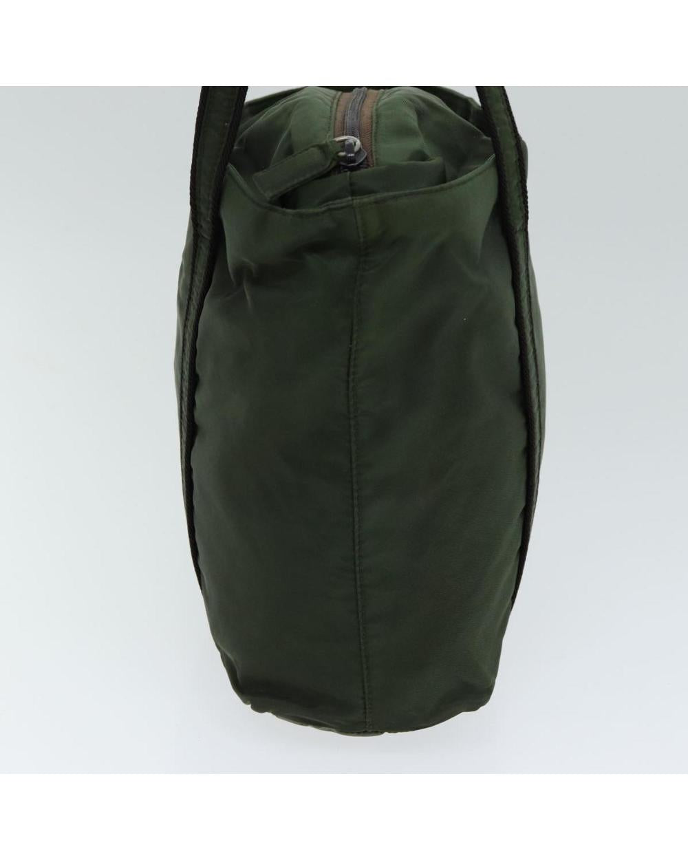 Green Nylon Prada Shoulder Bag