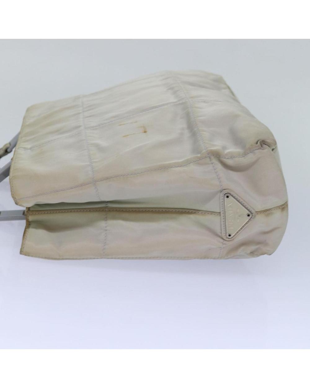 Grey Nylon Prada Shoulder Bag
