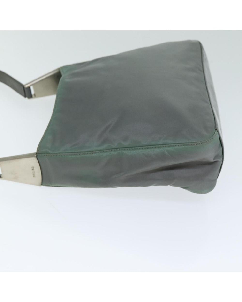 Grey Nylon Prada Shoulder Bag