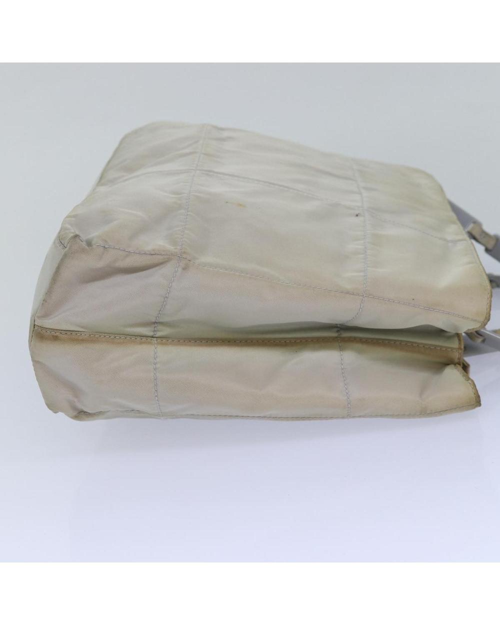 Grey Nylon Prada Shoulder Bag
