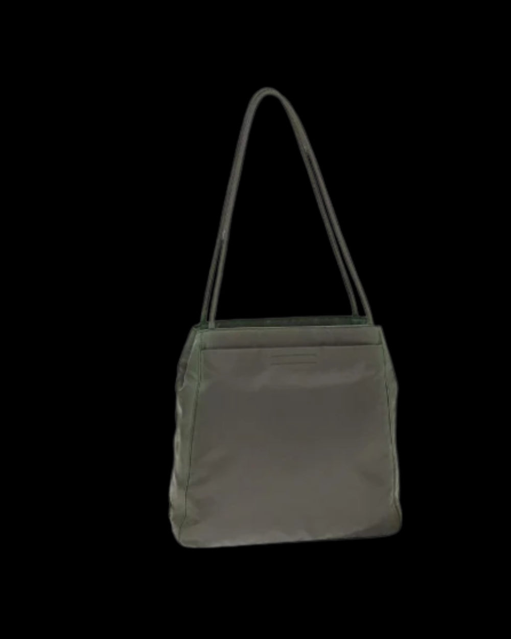 Grey Nylon Prada Tote