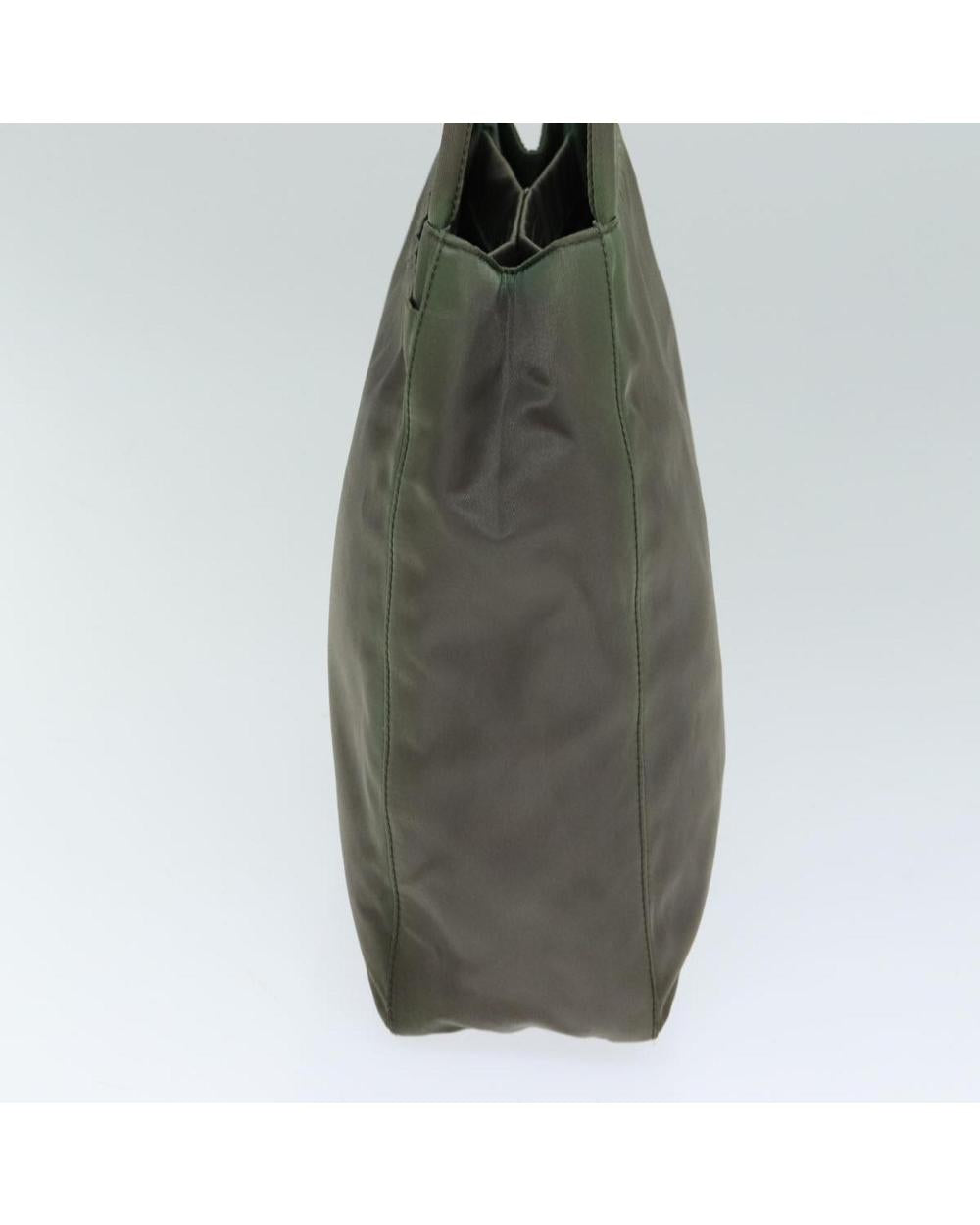 Grey Nylon Prada Tote
