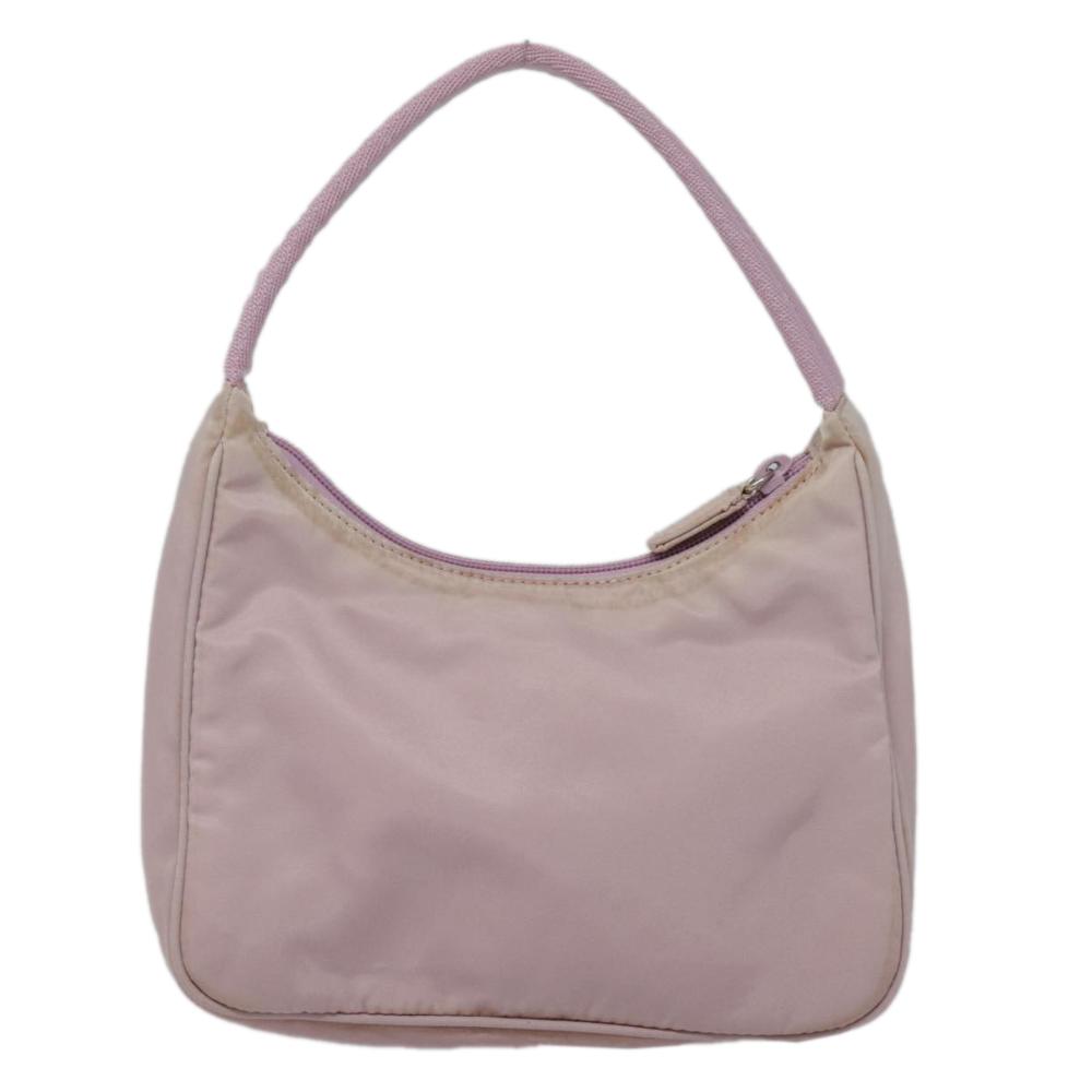 Pink Fabric Prada Handbag