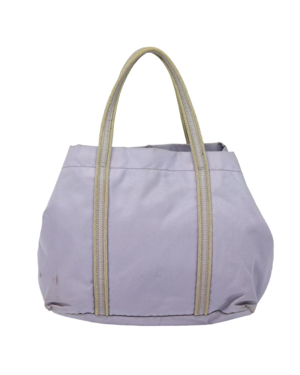Purple Nylon Prada Handbag