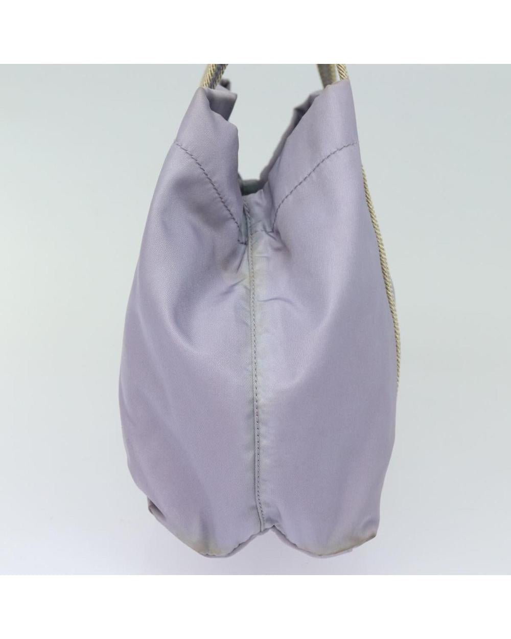 Purple Nylon Prada Handbag