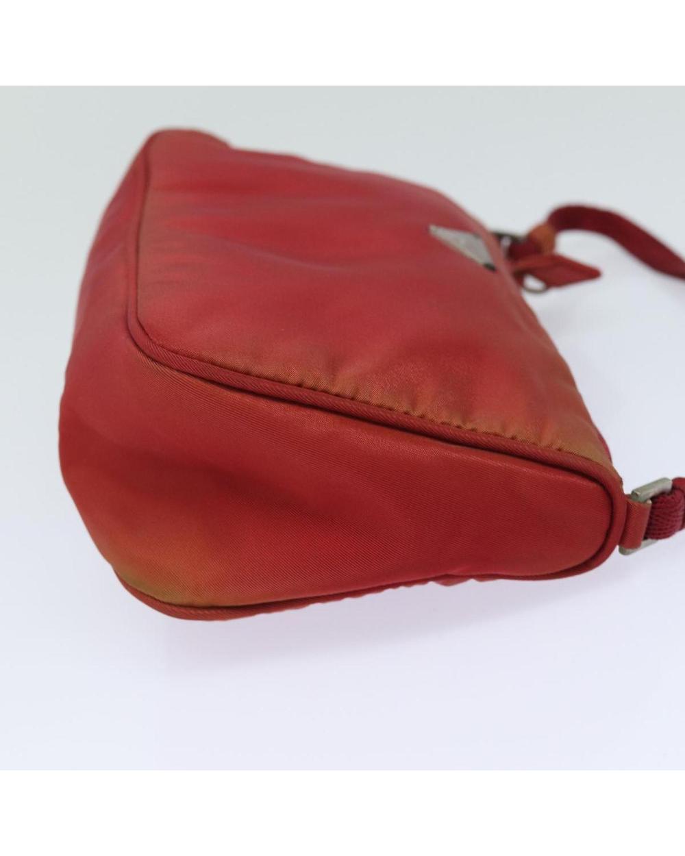 Red Nylon Prada Pouch