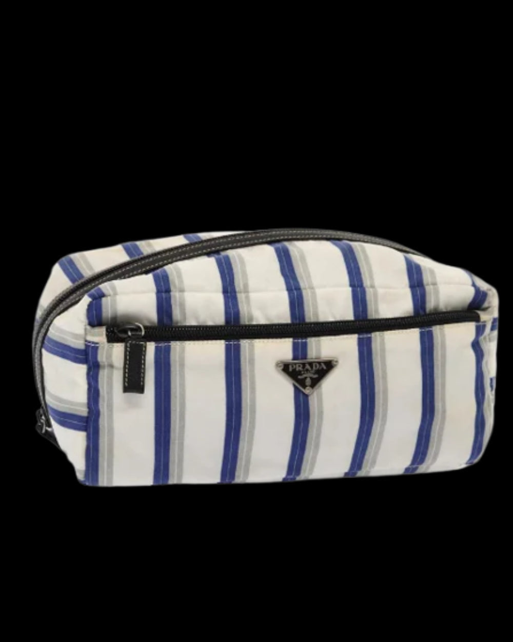 White Nylon Prada Pouch