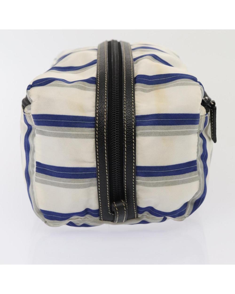White Nylon Prada Pouch