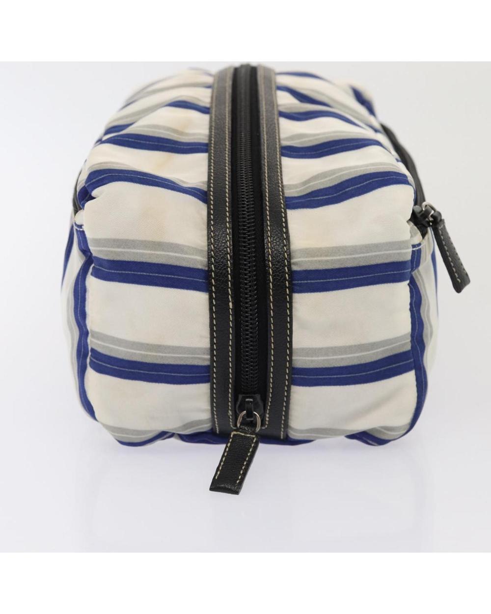 White Nylon Prada Pouch