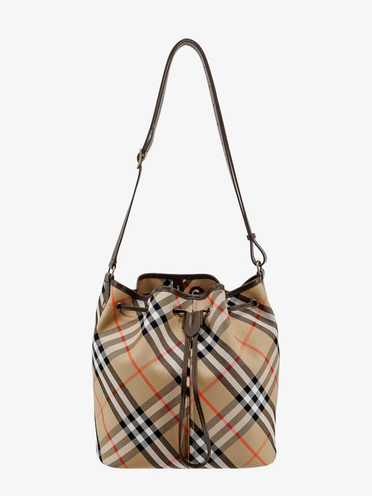 Burberry Woman Burberry Woman Beige Bucket Bags