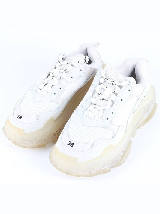 Balenciaga Triple S clear sole sneakers 38 250