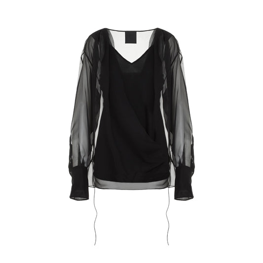 Givenchy Draped Shirt Women