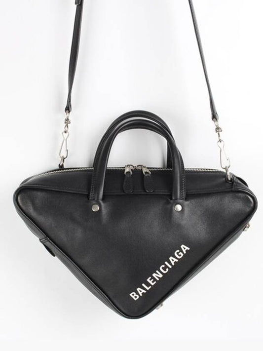 Balenciaga Logo triangle small duffel bag