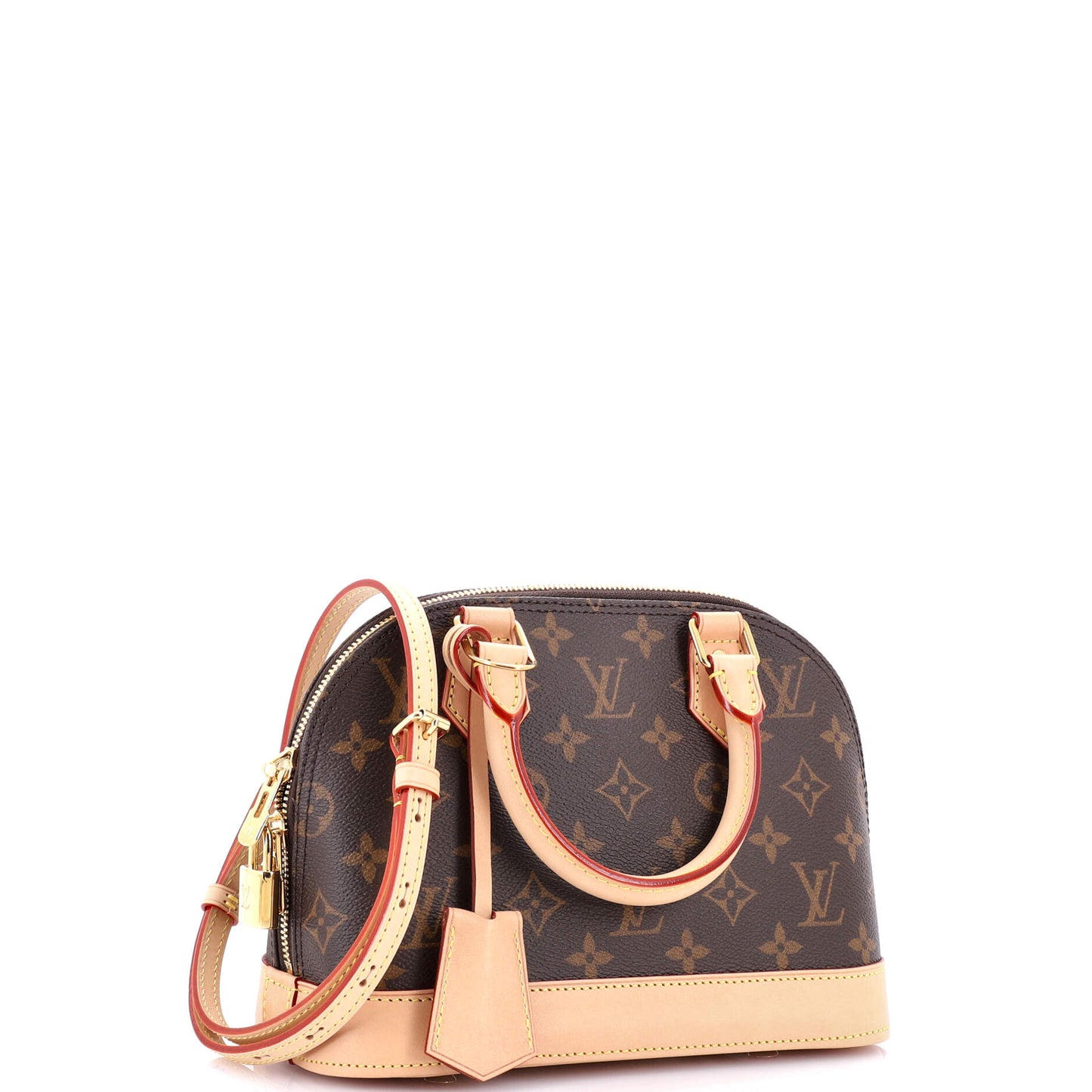 Alma Handbag Monogram Canvas BB