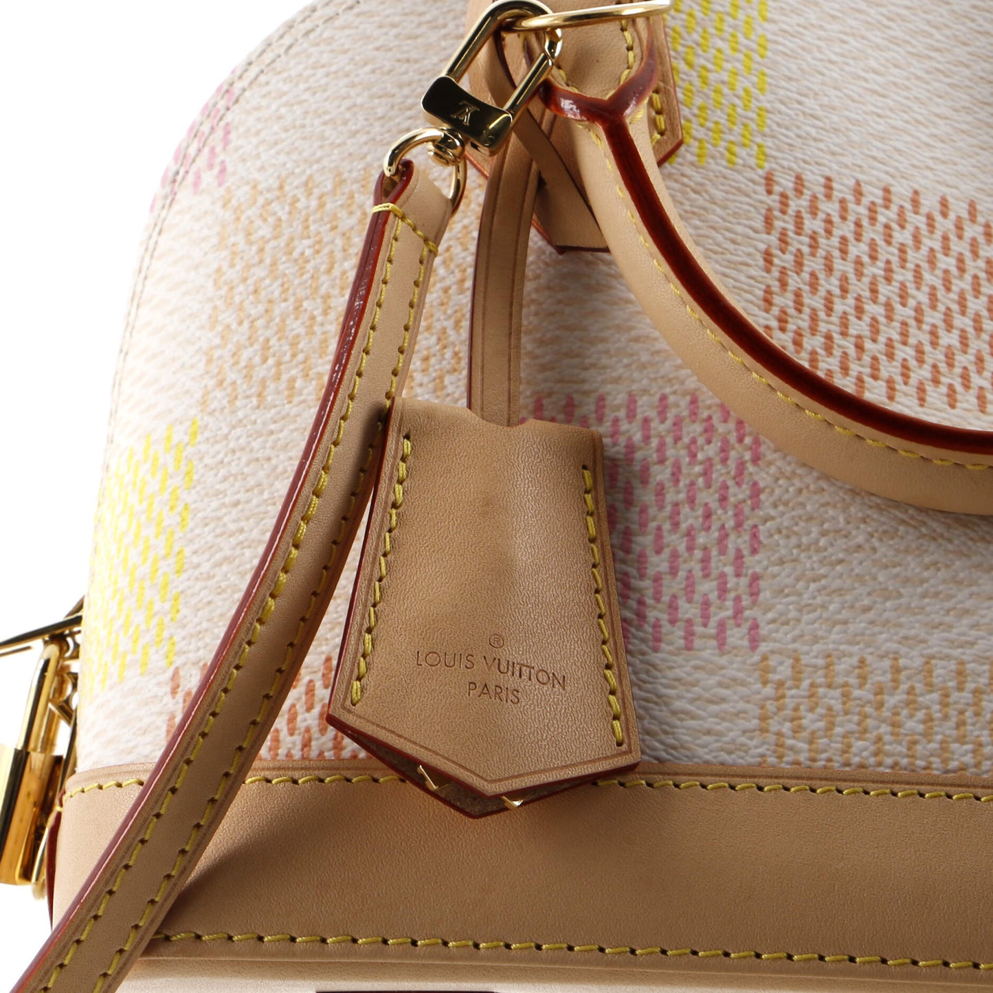 Alma Handbag Limited Edition Damierlicious Giant BB