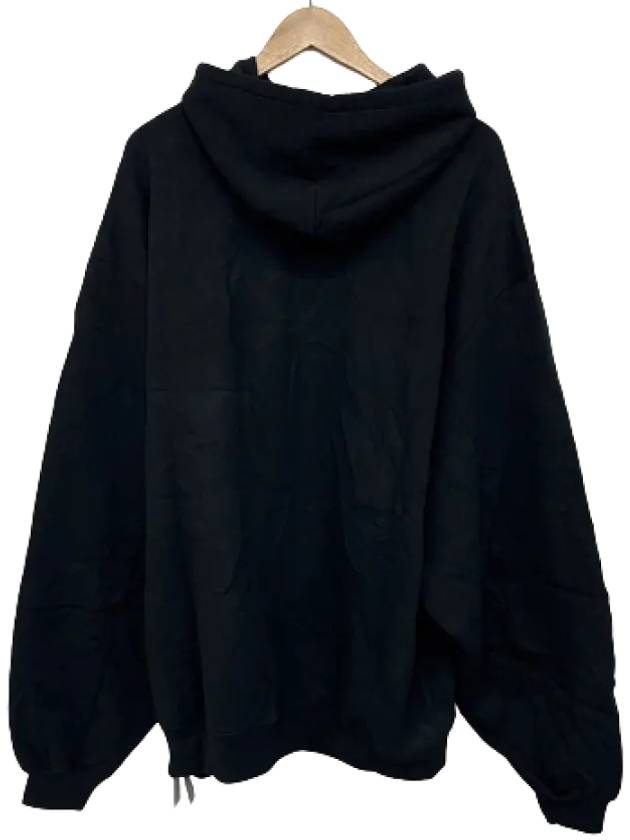 Balenciaga Men's Logo Hoodie Black