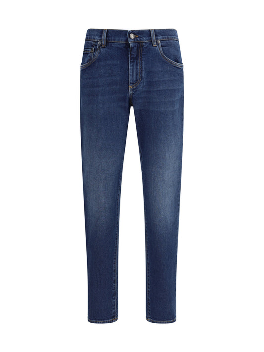 Dolce & Gabbana Men Mid-Rise Jeans