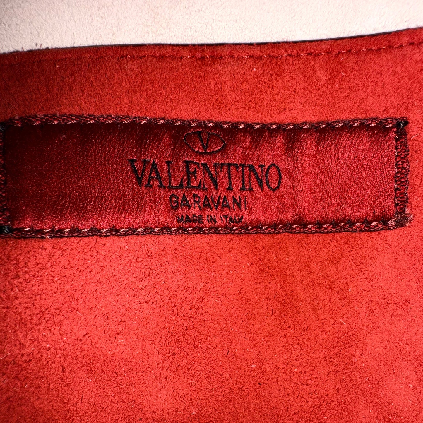 VALENTINO GARAVANI Nappa Quilted Mini Rockstud Spike Backpack Poudre