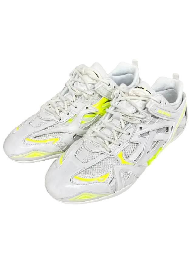 Balenciaga Drive Low Top Sneakers Fluo Yellow White