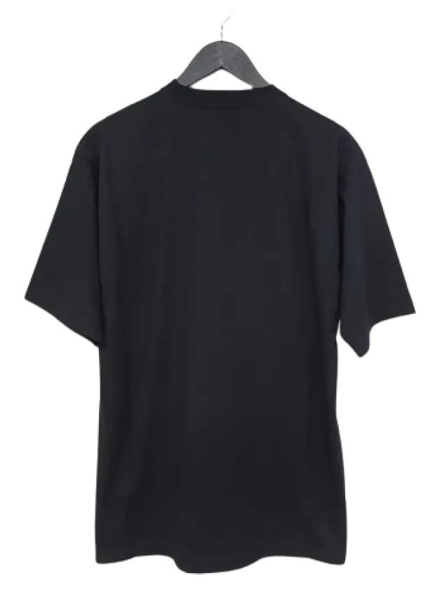 Balenciaga Gym Wear Logo Print Short Sleeve T-Shirt Black