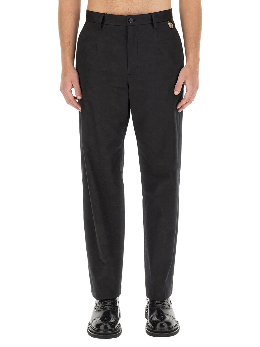 Dolce & Gabbana Men Gabardine Pants
