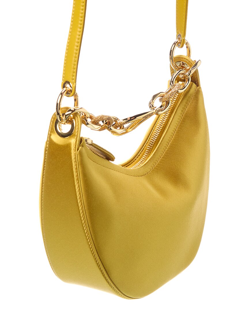 Valentino Vlogo Mini Satin Hobo Bag