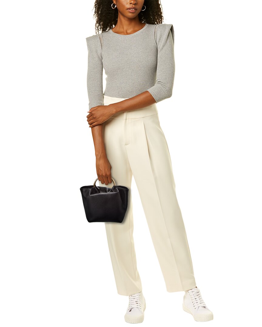 Valentino Vlogo Leather Bucket Bag