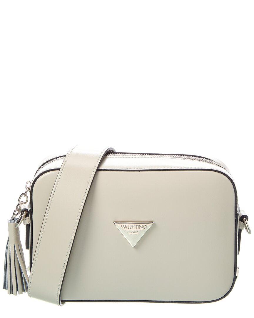 Valentino By Mario Valentino Babette Valent Leather Crossbody ONE SIZE Grey Multi