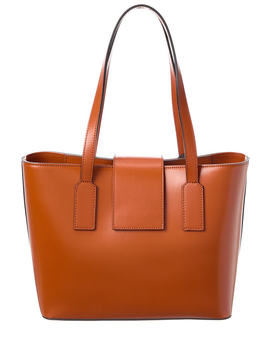 Valentino By Mario Valentino Delphine Super V Leather Tote