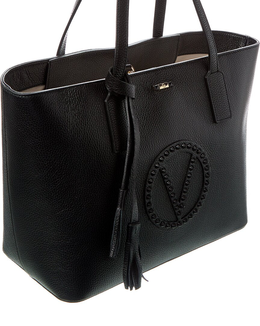 Valentino By Mario Valentino Soho Rock Leather Tote