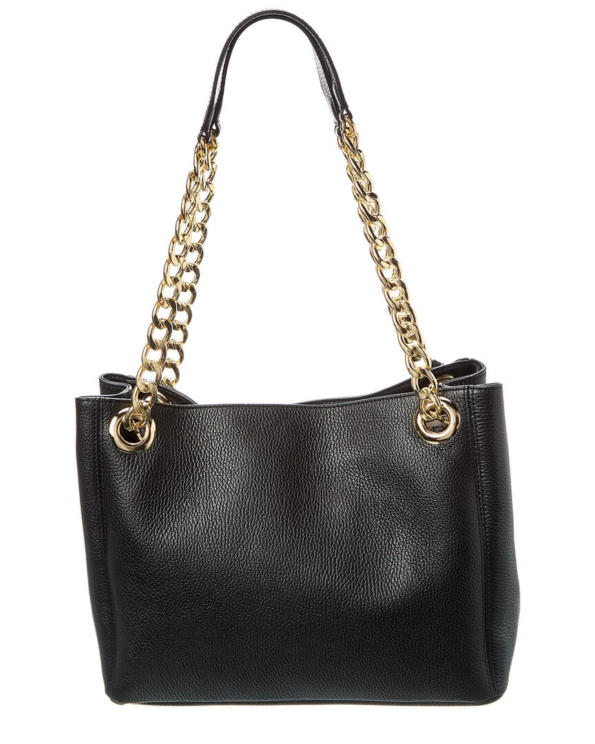 Valentino By Mario Valentino Luisa Rock Leather Shoulder Bag