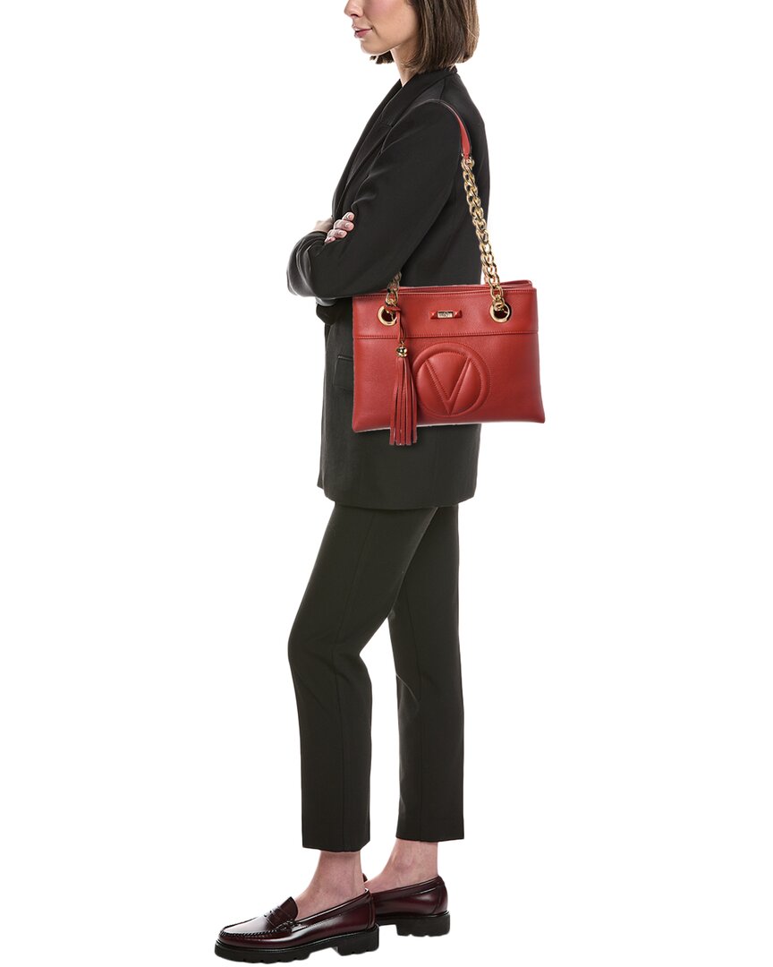 Valentino By Mario Valentino Kali Signature Leather Shoulder Bag