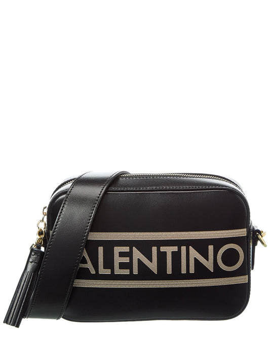 Valentino By Mario Valentino Babette Lavoro Leather Crossbody ONE SIZE Black