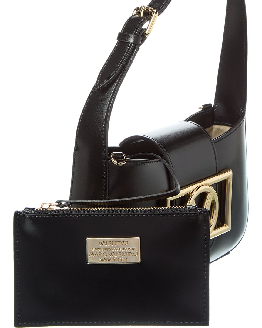 Valentino By Mario Valentino Kai Super V Leather Crossbody