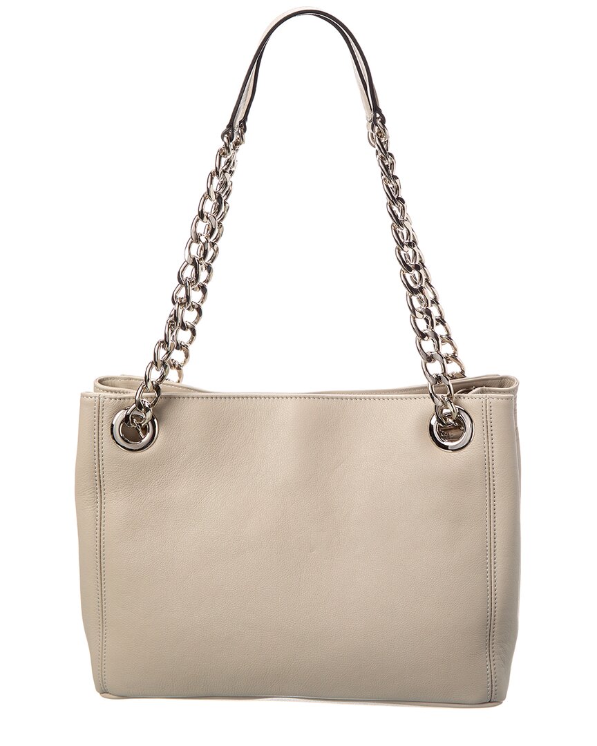 Valentino By Mario Valentino Luisa Embossed Leather Shoulder Bag